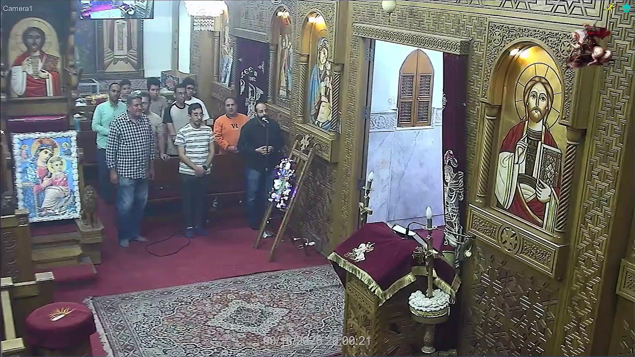 عشيه عيد الصليب الموافق 18-3 -2026 بكنيسه الشهيد العظيم مارجرجس بكوم امبو المحطه