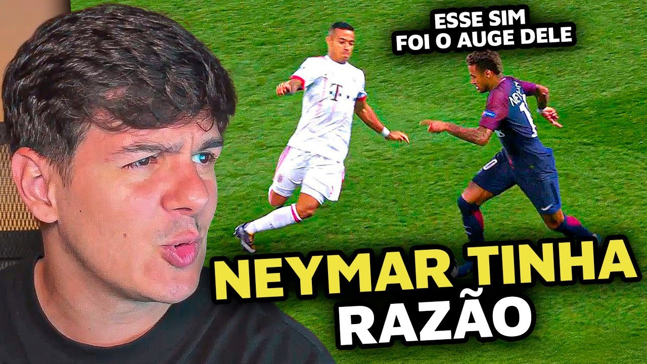 A PRIMEIRA TEMPORADA DE NEYMAR NO PSG FOI SURREAL - wardi REACT!!