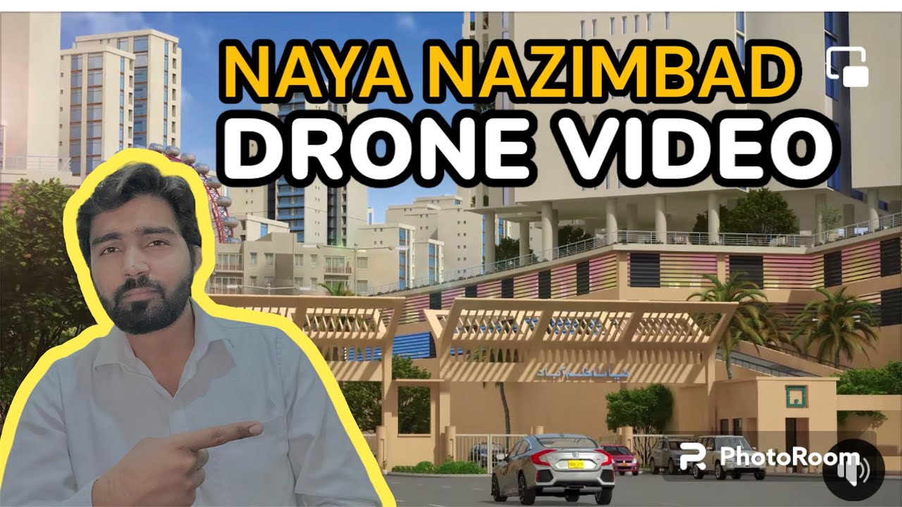 Complete drone video of naya nazimbad Karachi beautiful society