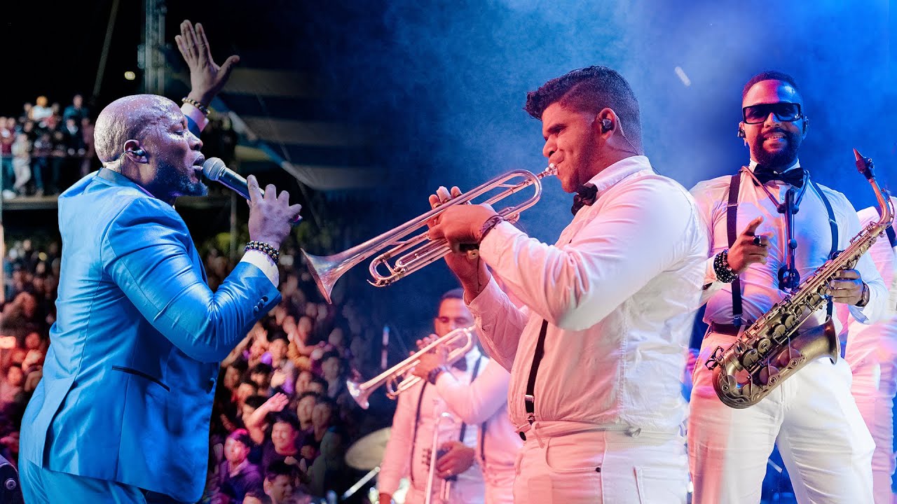 YANRYMOND Y SU BANDA SAL Y FUEGO // LO NUEVO 2023 🔥🎹 MERENGUE CRISTIANO DESDE TZUNUNUL SACAPULAS