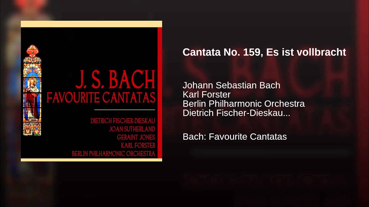 Cantata No. 159, Es ist vollbracht