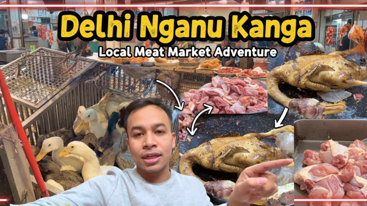 DELHI KANGA NGANU MARKET || YAMUNA WATER IS BLACK ❓
