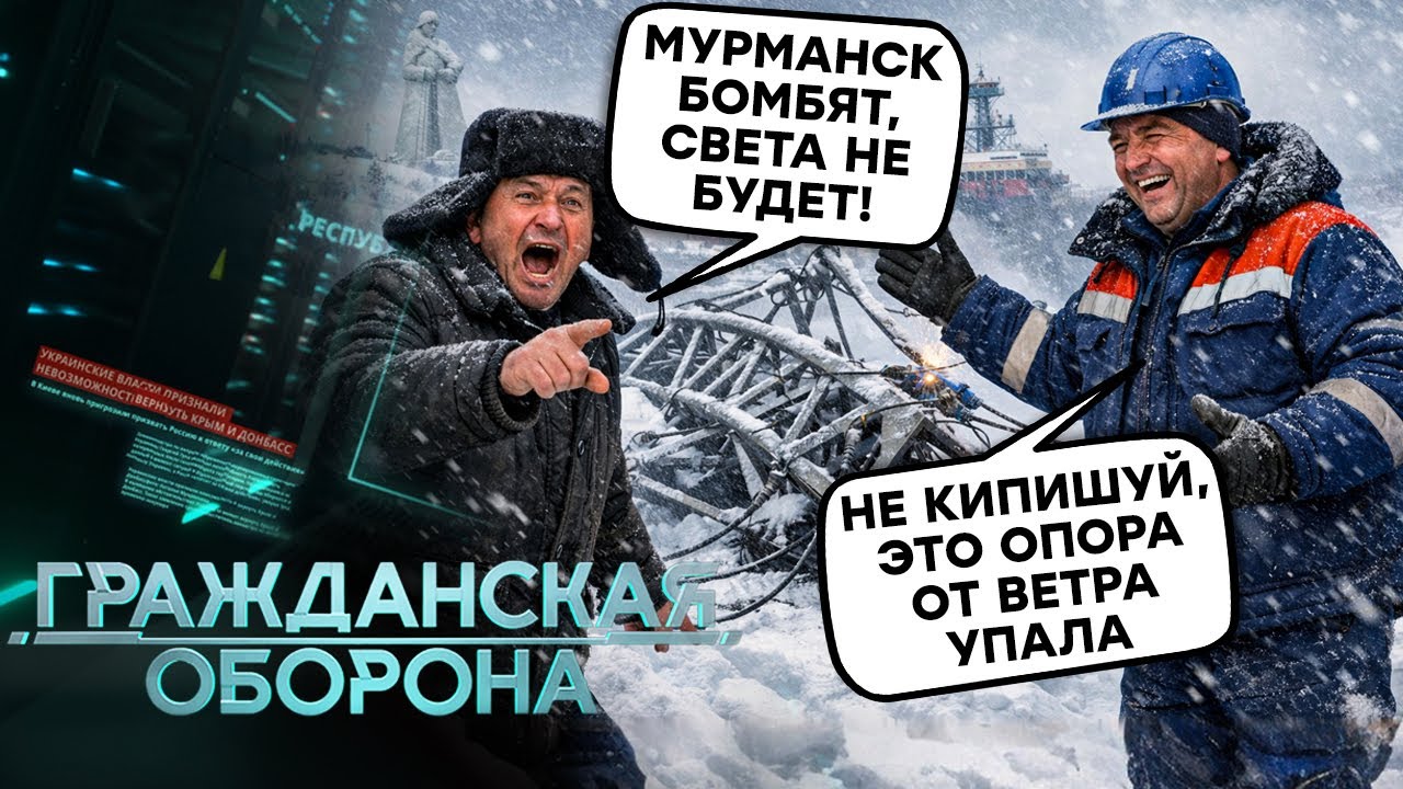 Масштабний БЛЕКАУТ у Росії! Брянськ і Орел У ТЕМРЯВІ! Мурманськ ліг БЕЗ РАКЕТ, у Бєлгороді ЕВАКУАЦІЯ