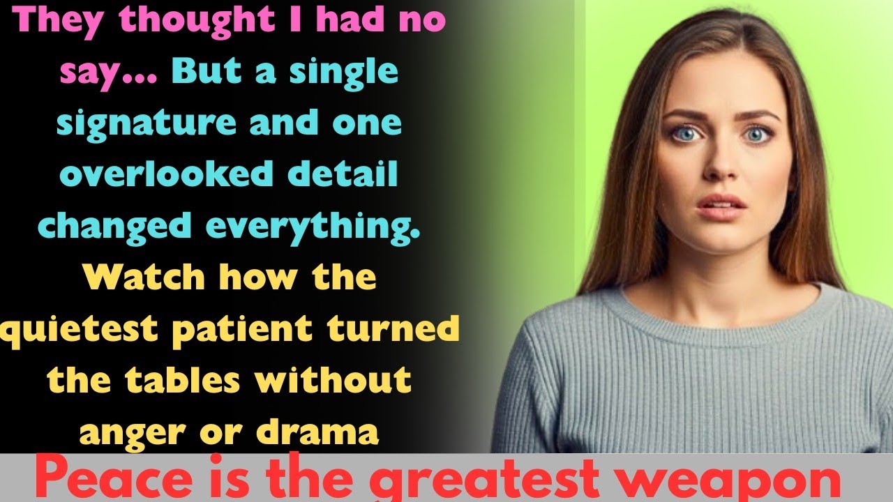 My Mother Signed Me Out Of The Hospital — The Doctor Refused To Let Me Leave