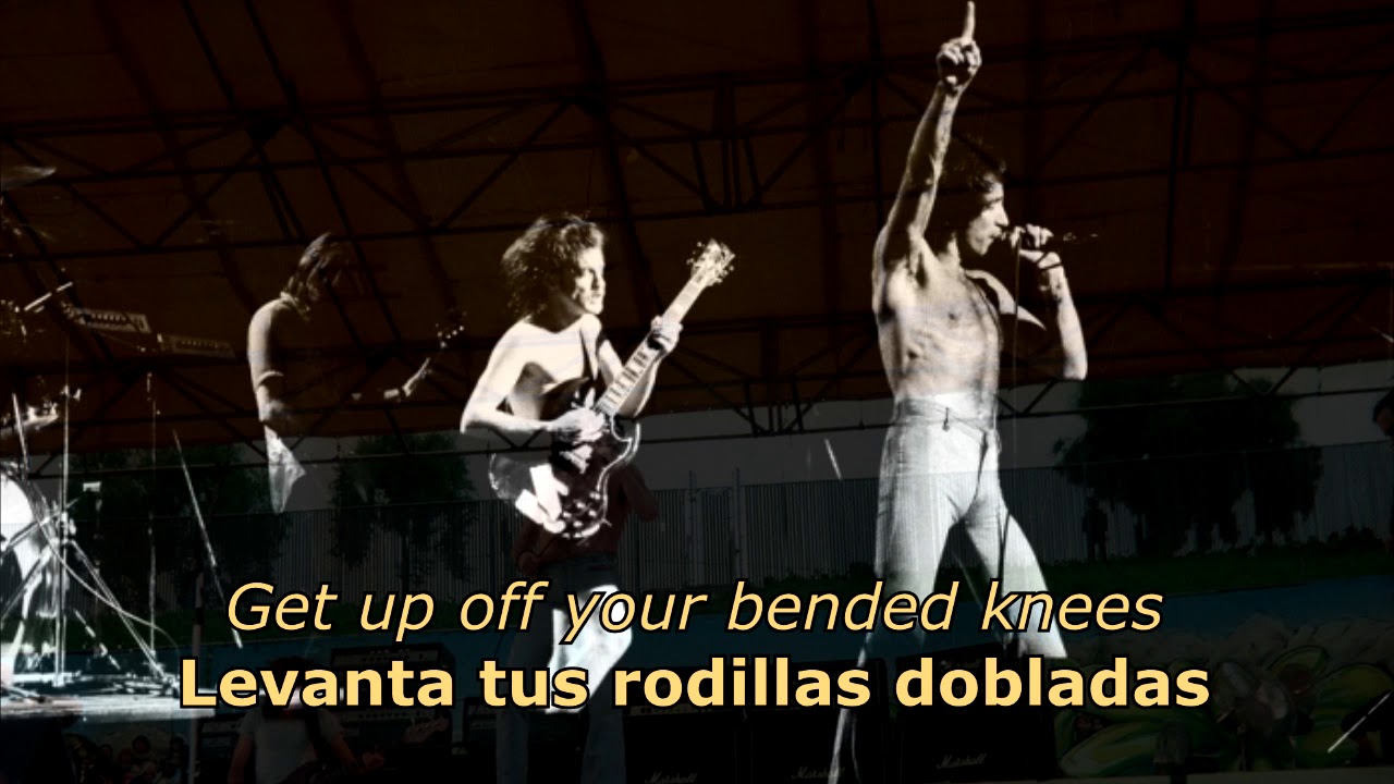 Rock 'N' Roll Damnation (Español/Inglés) - AC/DC