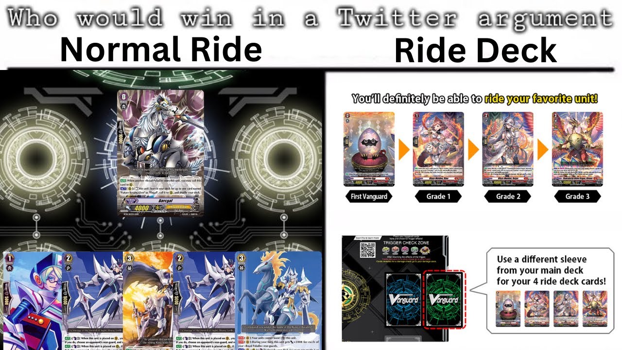 Normal Ride Vs Ride Deck