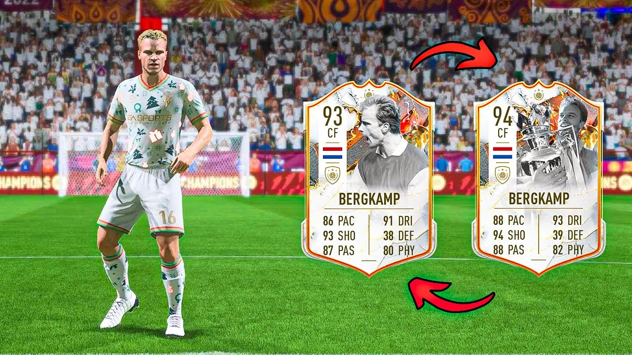 Is 93 Trophy Titans Bergkamp Worth YOUR Time? FIFA 23 Ultimate Team Player Review