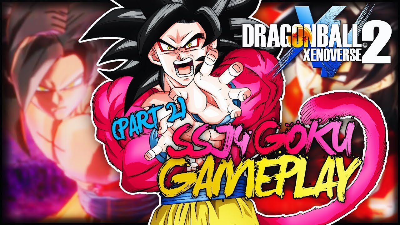 SSJ4 Goku Online Gameplay Part 2 [Dragon Ball Xenoverse 2]