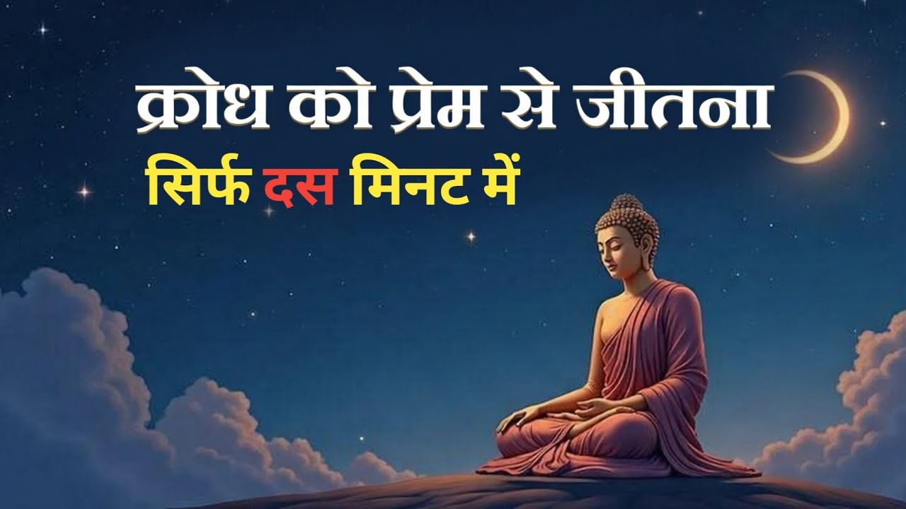 क्रोध को Love से Conquer करो | सिर्फ 10 Minutes में Buddha की Secret Technique 🔥🙏