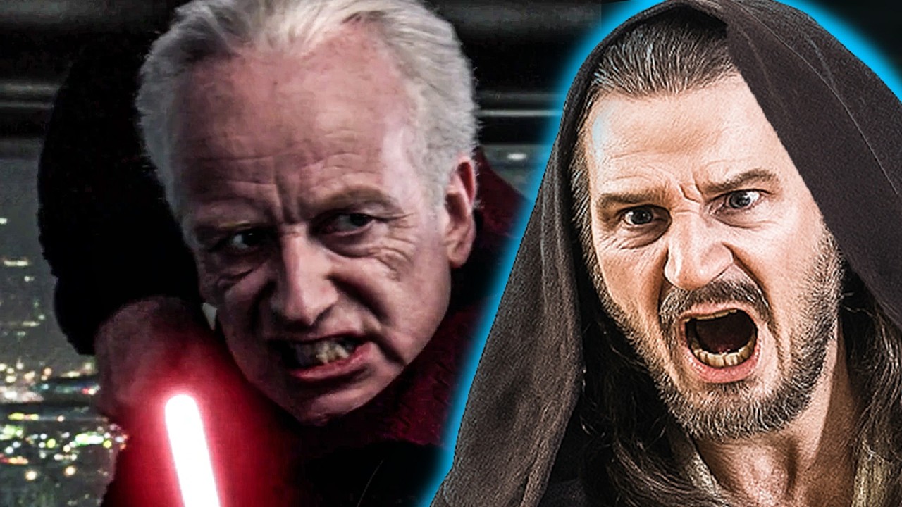 Qui Gon learns Palps is Evil