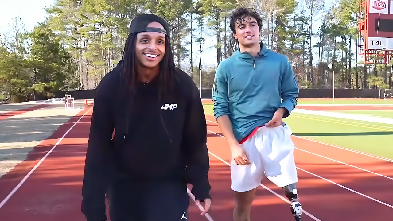 Agent Competes Against Paralympic Gold Medalist Ezra Frech in Olympic Sports!
