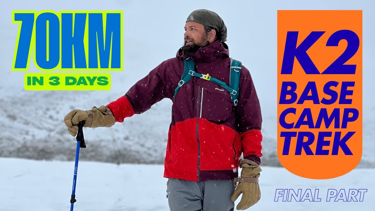 K2 Base Camp Trek Karakoram 🇵🇰 - Final Part | 70 km Brutal Push Across Baltoro Glacier & Moraine