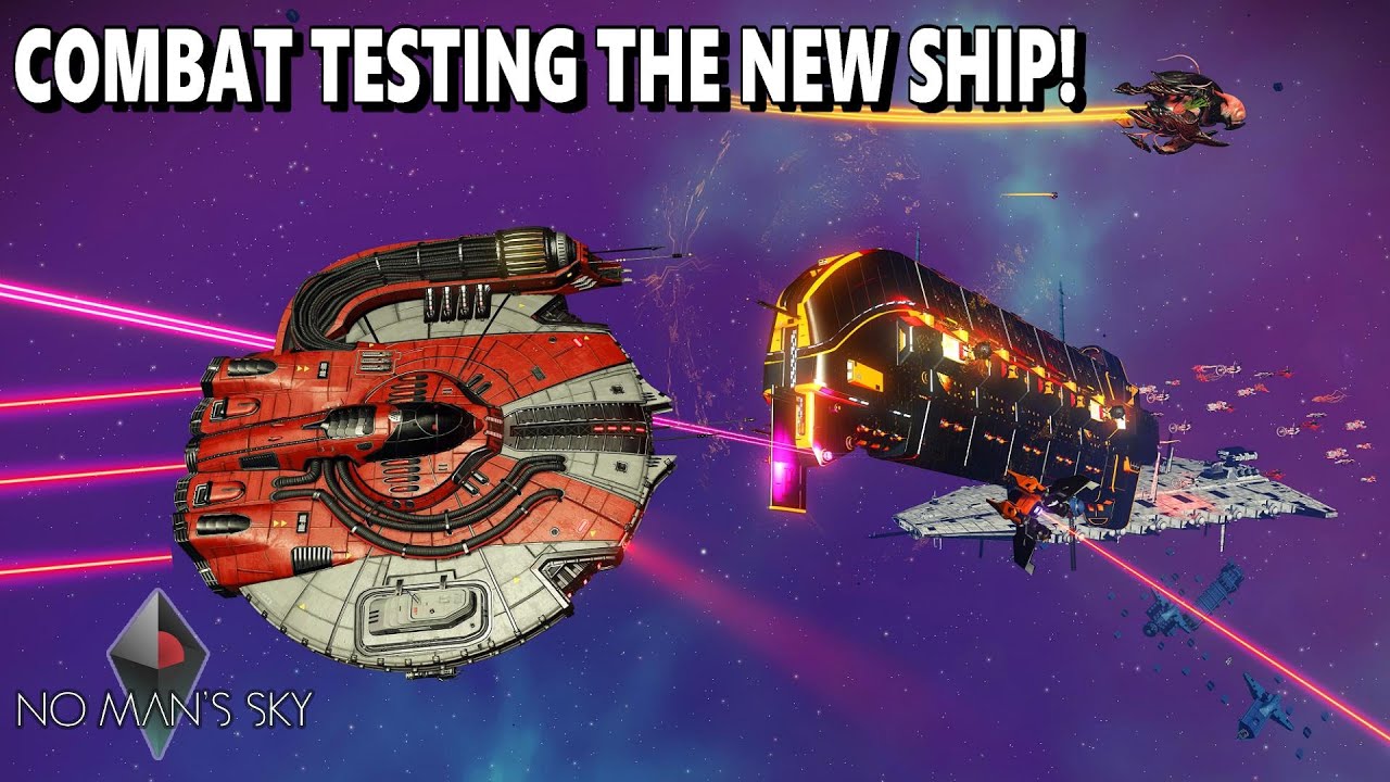 No Man's Sky | Combat Testing, Stats and Upgrades on the new Boundary Herald!