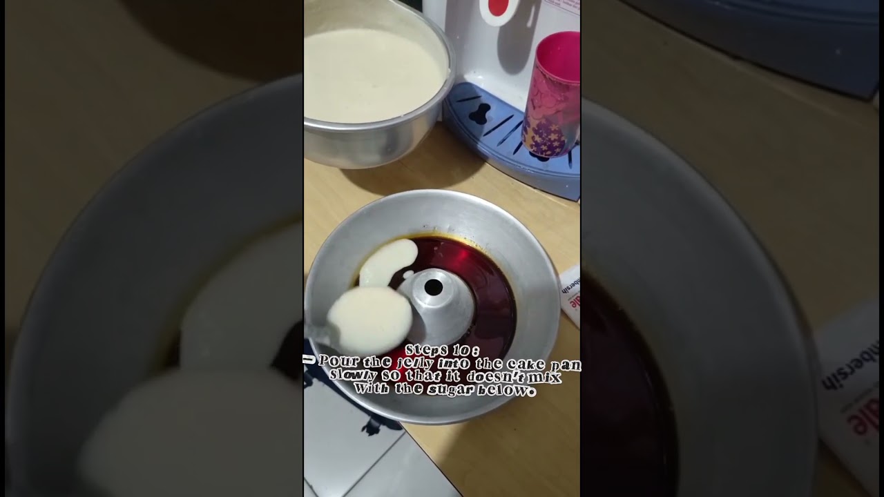 Hello everyone, today i will make caramel pudding. enjoy watching my video !! 🤗💕💕