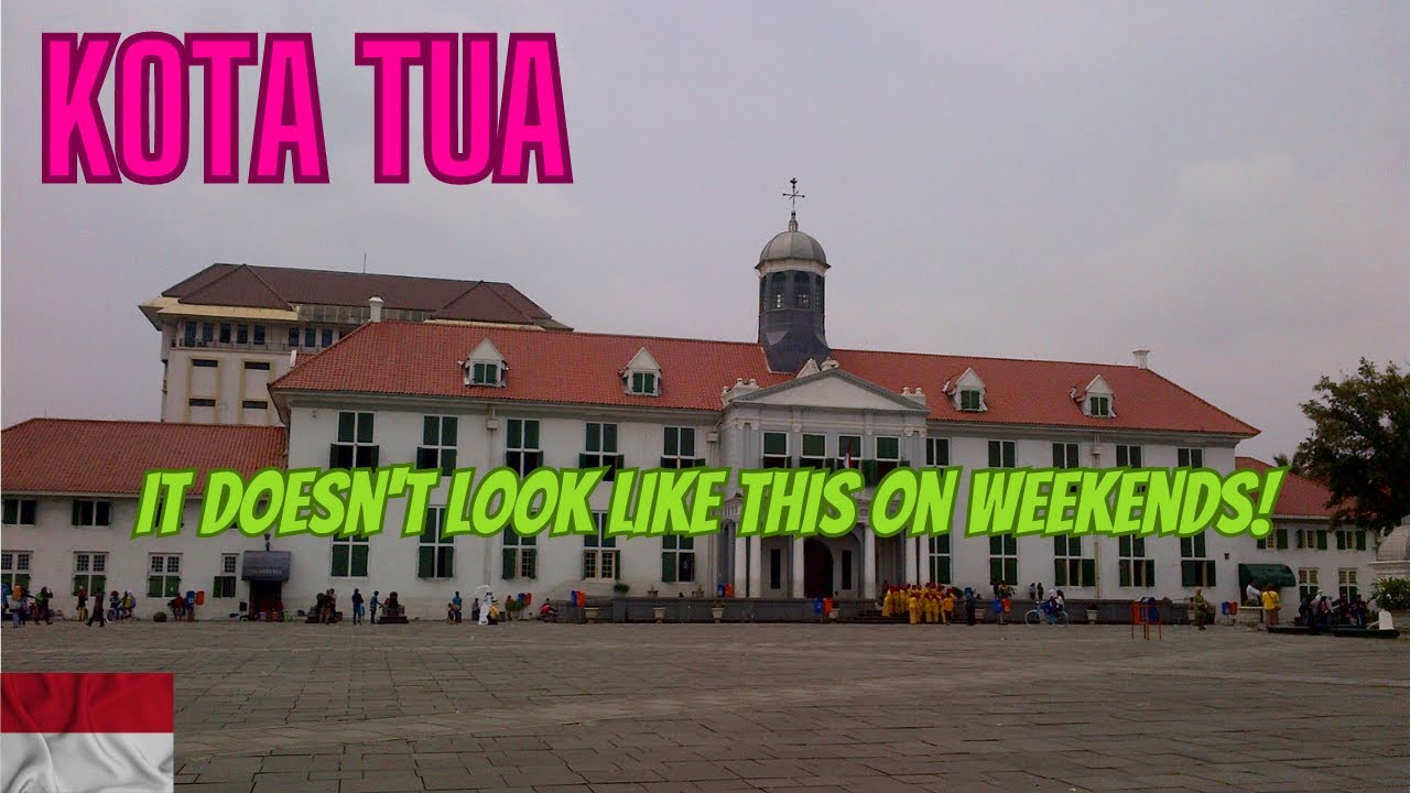 🇮🇩 What do Indonesians do in Kota Tua, Jakarta on a weekend?