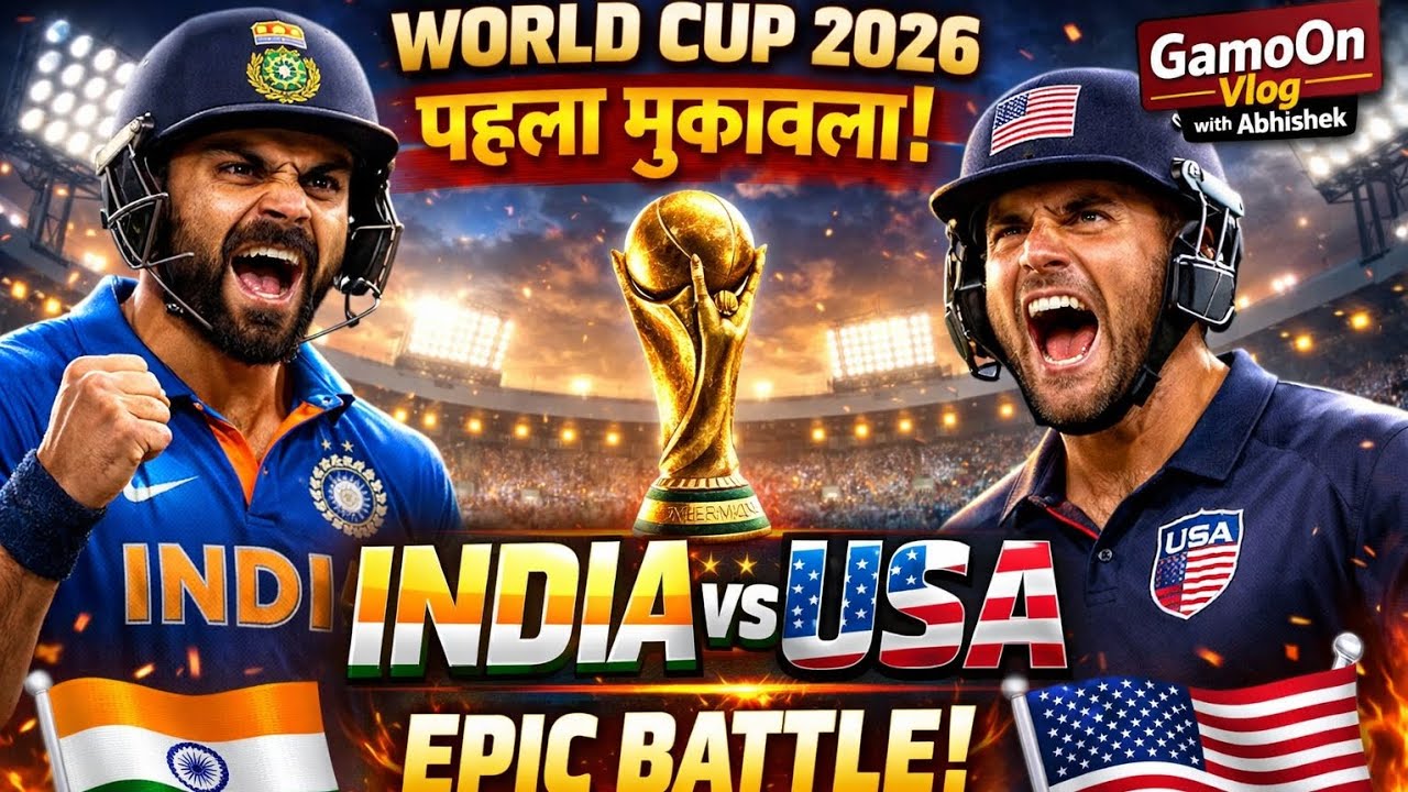 India vs USA 🔥 World Cup 2026 Match | Gaming Gameplay