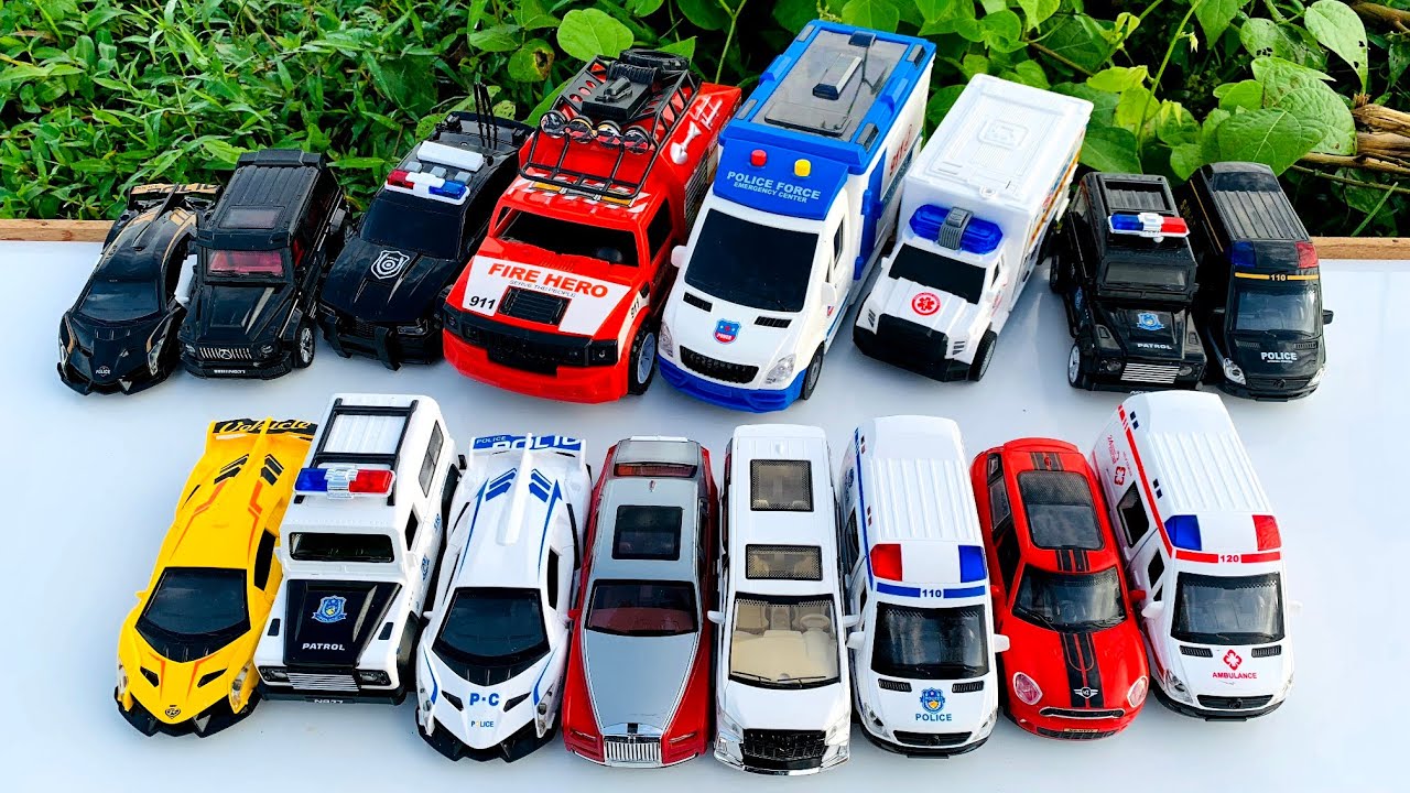 Mobil Mobilan Truk Oleng, Mobil Ambulan Emergency, Mobil Polisi, Mobil Damkar, Mobil Balap #3568