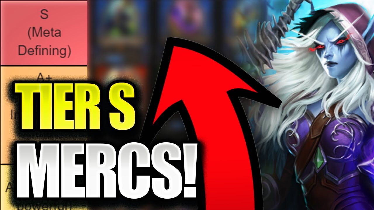 The Mercenaries YOU WILL WANT DAY ONE! | Hearthstone Mercenaries Tier List