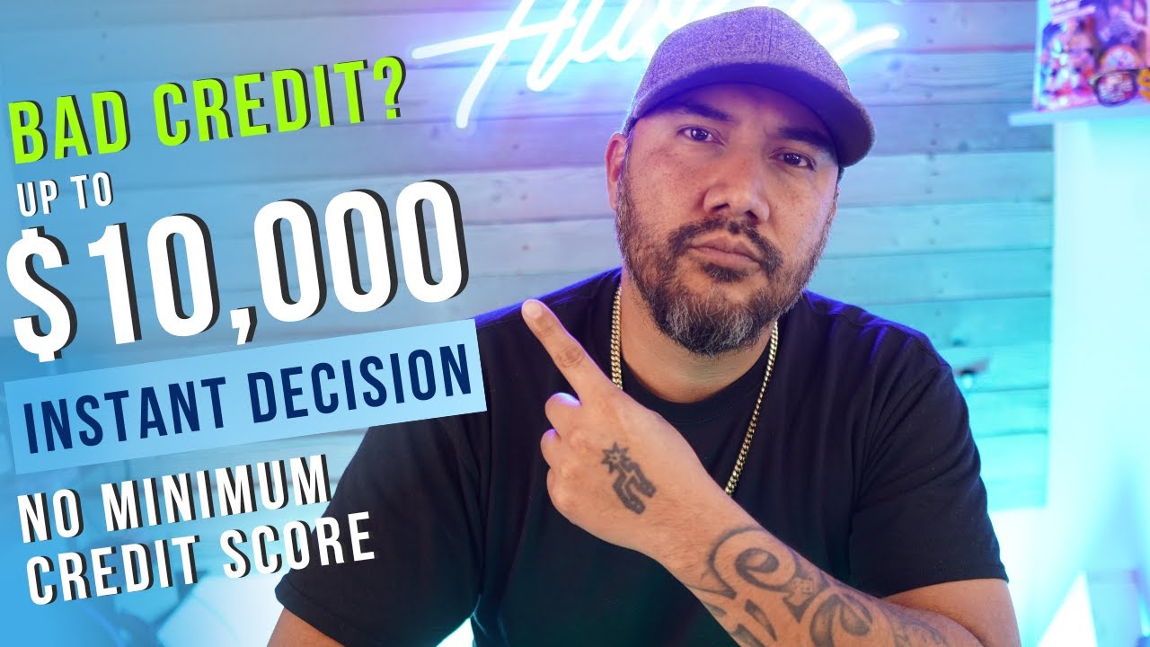 Up to $10,000 Bad Credit Loan | Personal Loans w/ no minimum CREDIT SCORE 🔴 INSTANT APPROVAL
