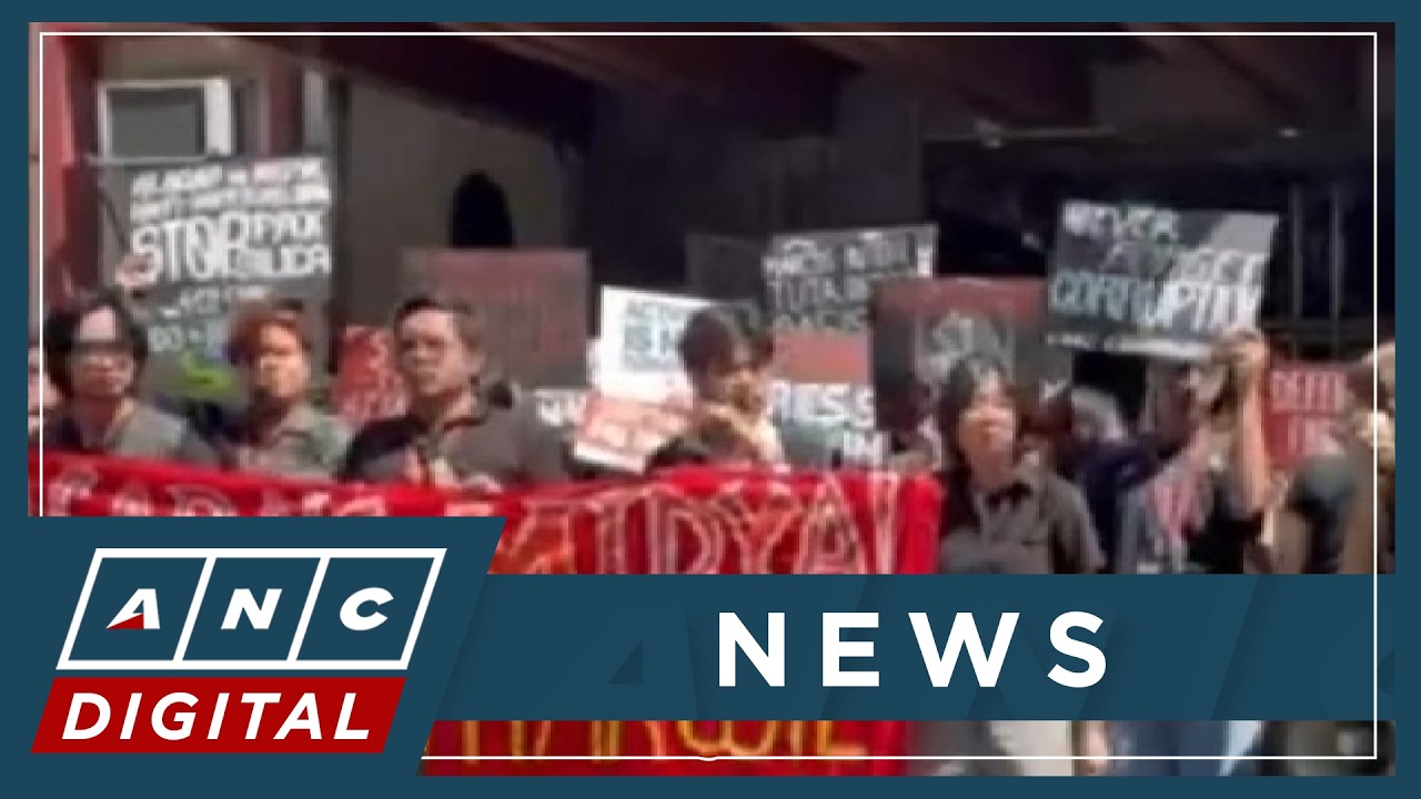 Студенты UP Diliman вышли на забастовку, протестуя против политики администрации Маркоса | ANC
