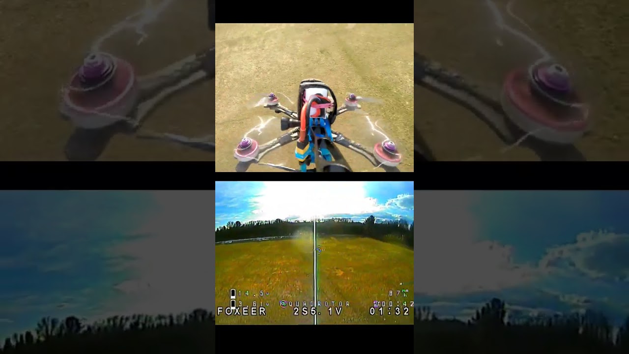 Unique FPV crash. #fpv #fpvdrone #gopro #drone #drones #dronevideo #fpvfreestyle #dronecrash #analog
