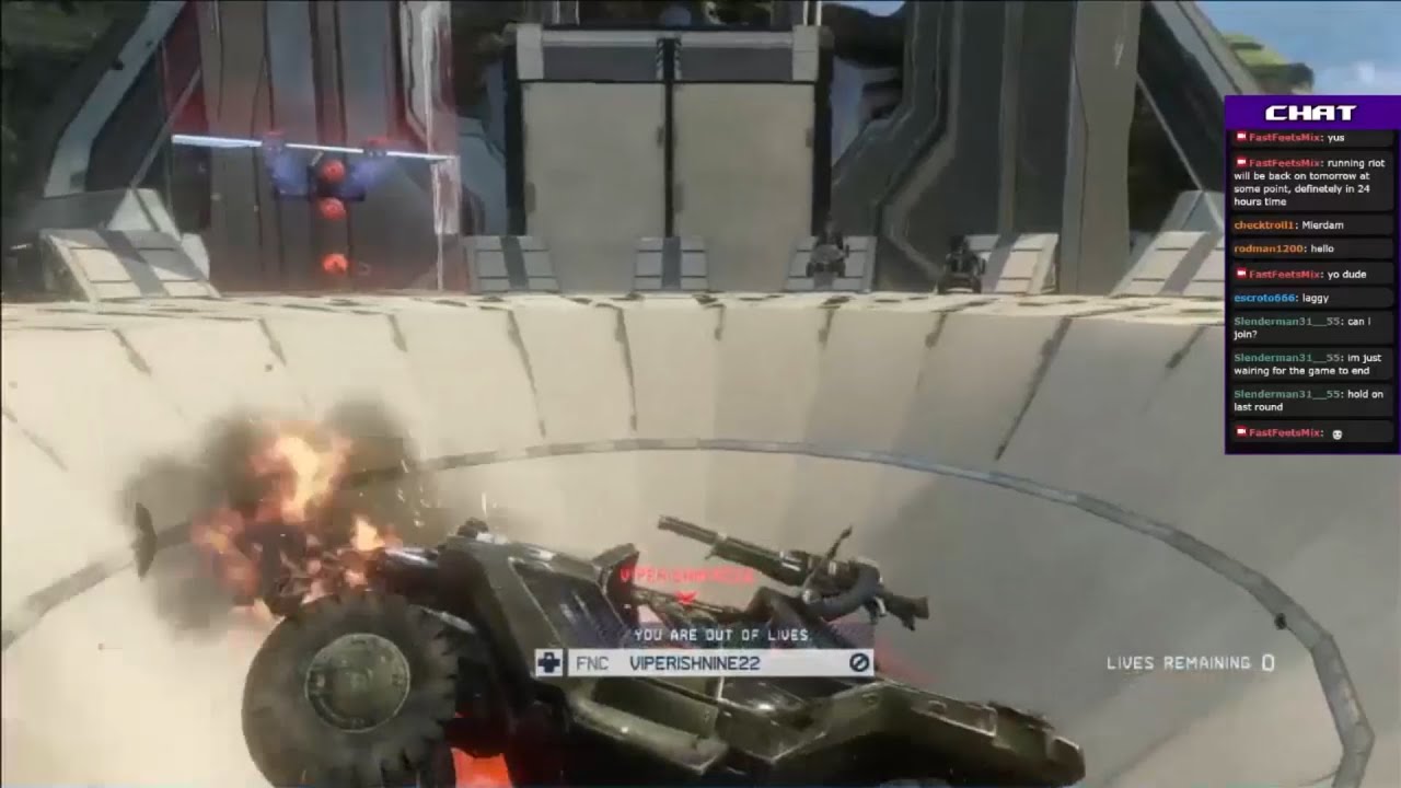 Molten Metal Melee Madness Part 2 - Halo Customs [Lava Arena X on Ravine]