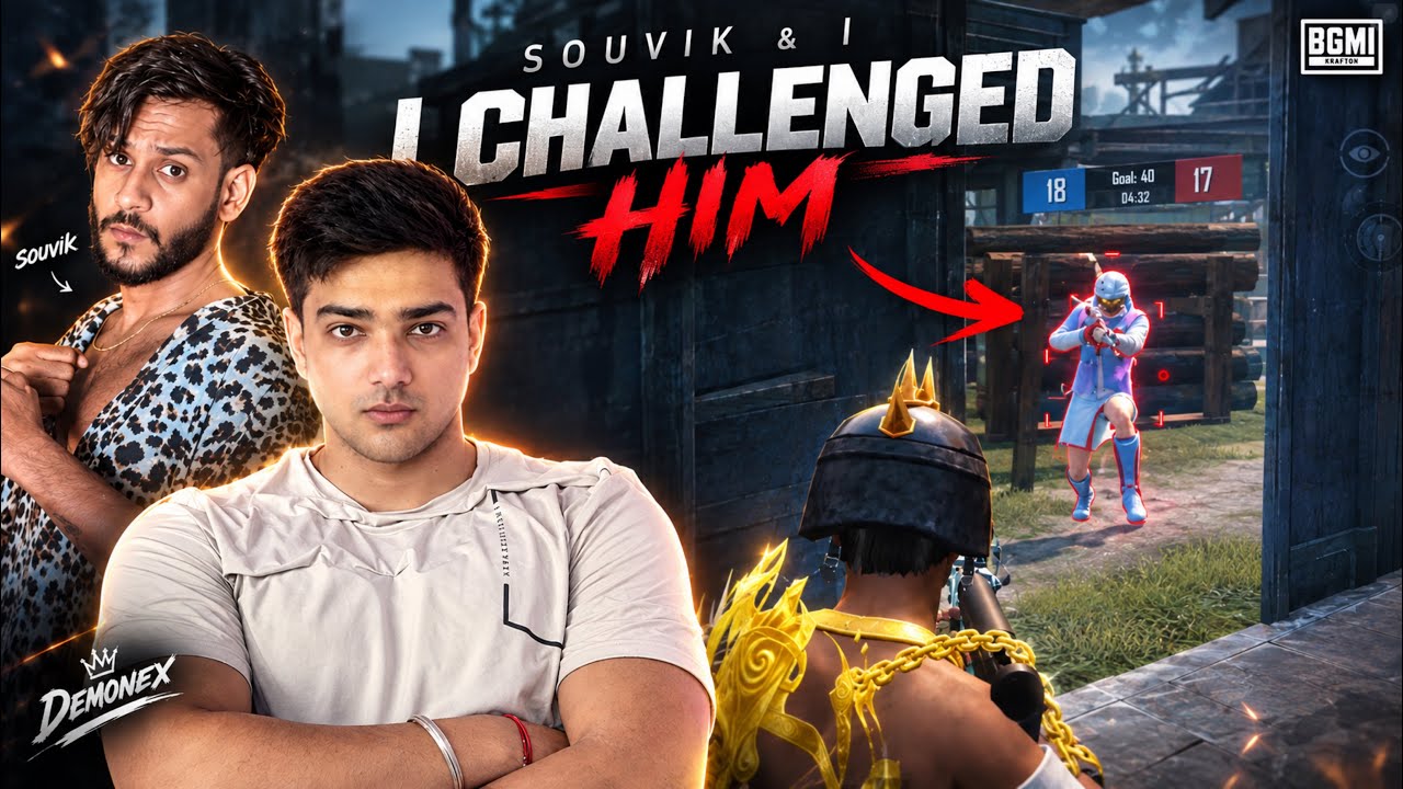 SOUVIK & I FOUND A CRAZY TDM PLAYER&hellip; SO I CHALLENGED HIM 💀