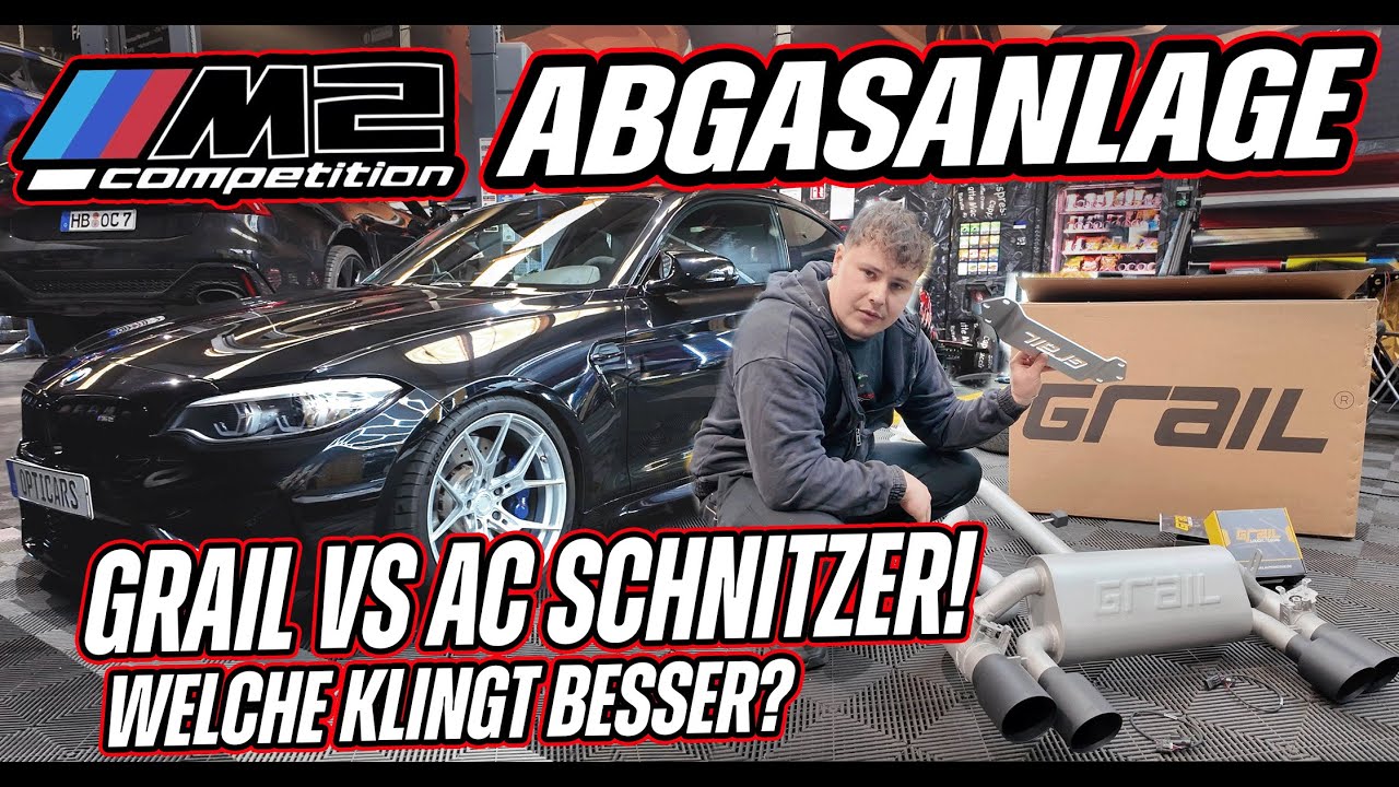 LEGAL LAUT‼️ | GRAIL Abgasanlage am BMW M2 Competition! Ordentlich Klang für den F87 | OptiCars