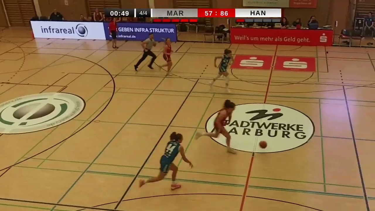 22/23 Highlights Rowie Jongeling  Hannover DBBL