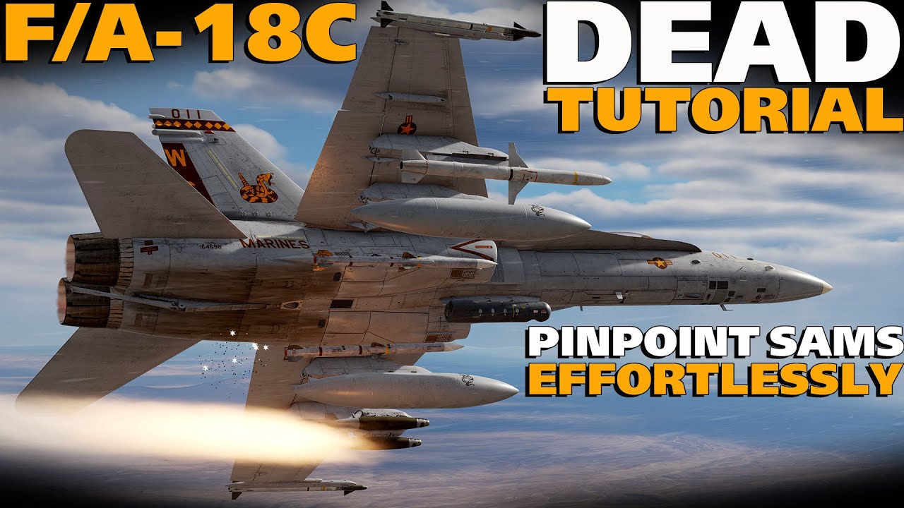 Учебное пособие по DCS F/A-18C Hornet | Делаем SEAD и DEAD ЛЕГЧЕ с режимом TOO на AGM-88C!