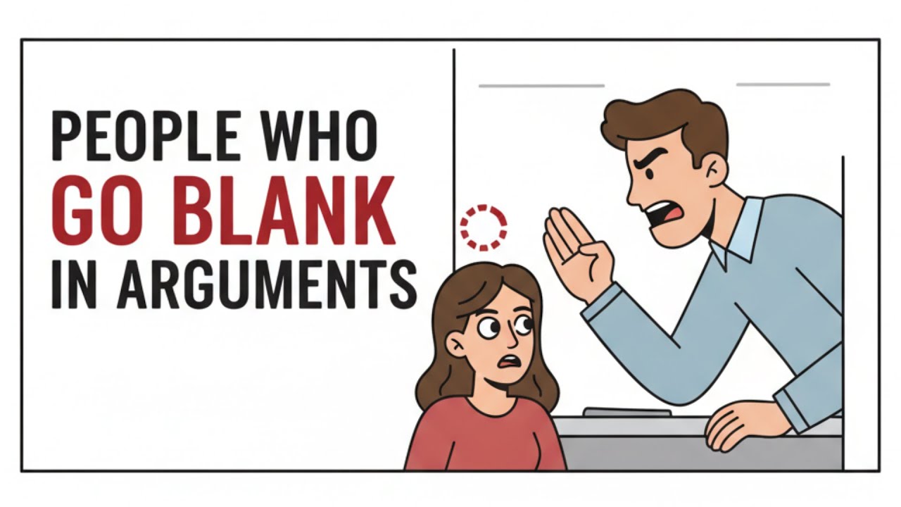 Psychology of People Who Go BLANK in ARGUMENTS