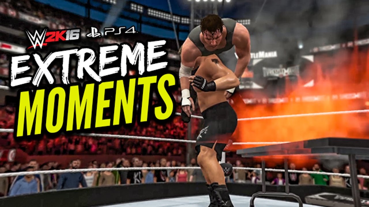 WWE 2K16 Extreme Moments (PS4)
