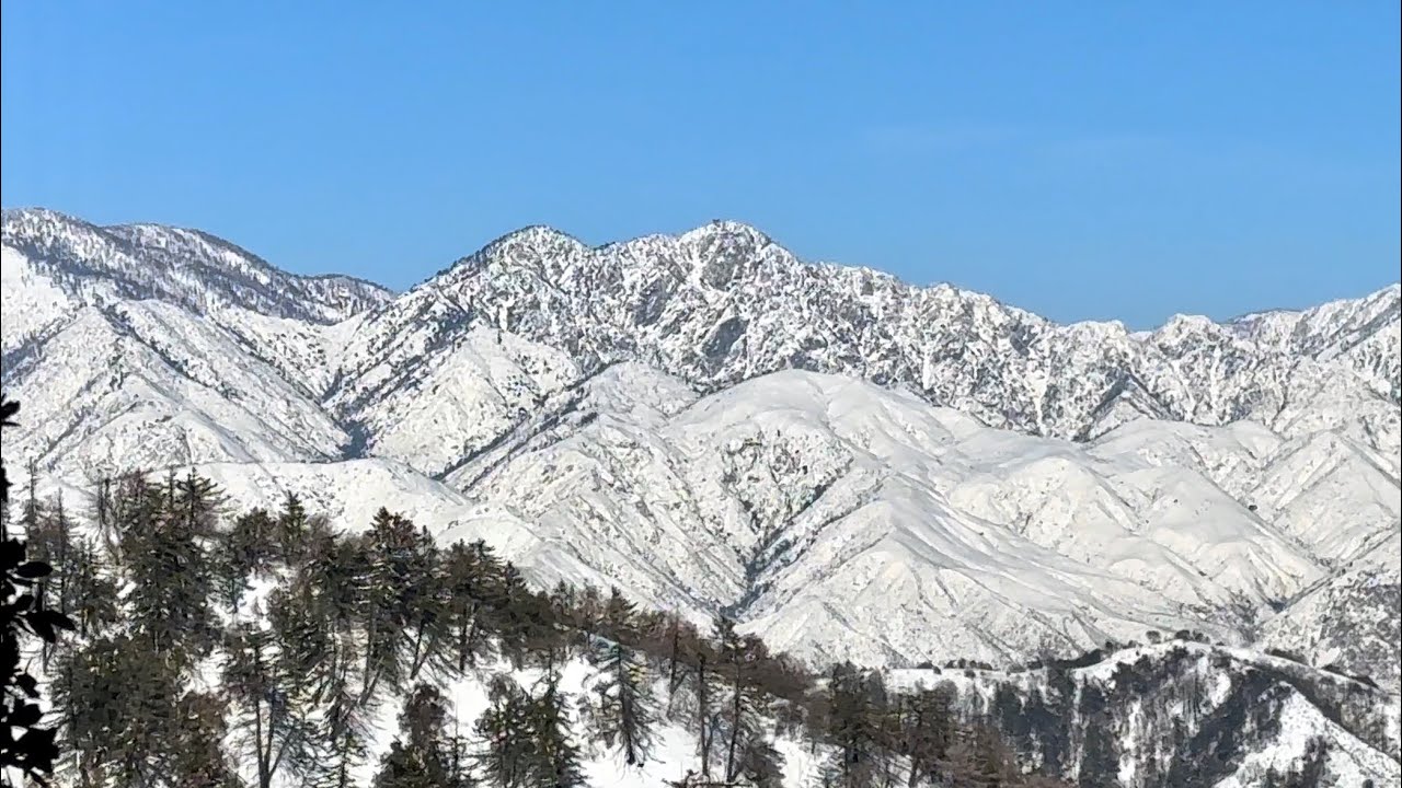 Mt Wilson after the Los Angeles Blizzard