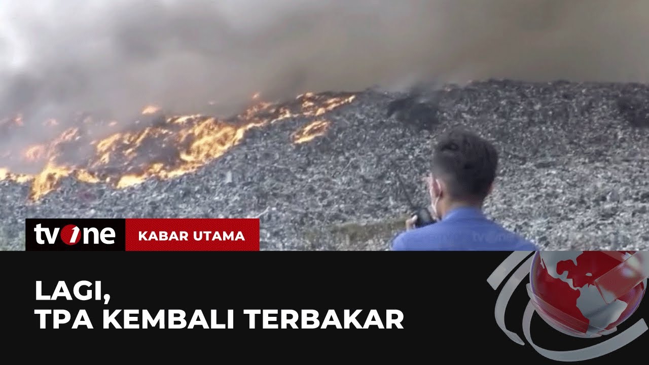 Satu Hektar Tempat Pembuangan Sampah di Semarang Terbakar | Kabar Utama tvOne