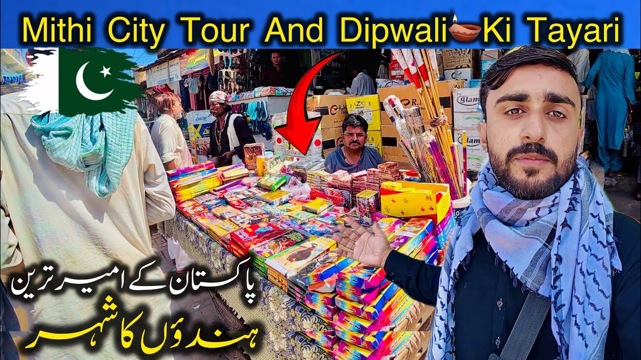 Diwali Celebration in Pakistan 2025 🇵🇰 | Mithi City Tour | Diwali celebration in Mithi Pakistan