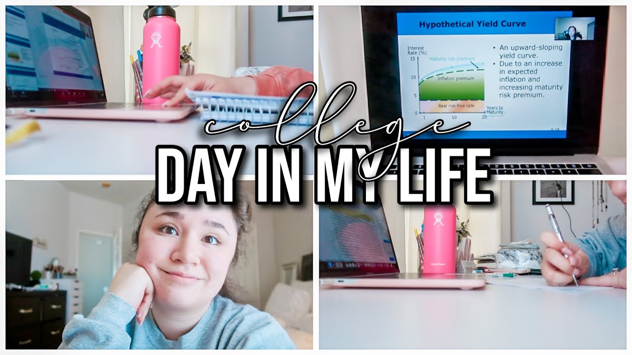 COLLEGE DAY IN MY LIFE 2021!⎮ZOOM CLASS + PREPPING FOR MIDTERMS