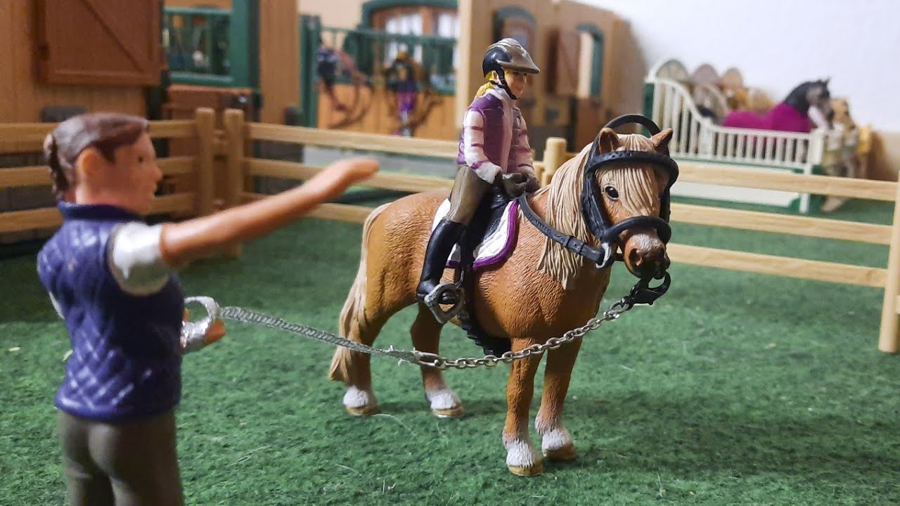 Alinas erste Ponystunde 🐴 #1 Der Weg zum Erfolg 💥 | Schleich Video