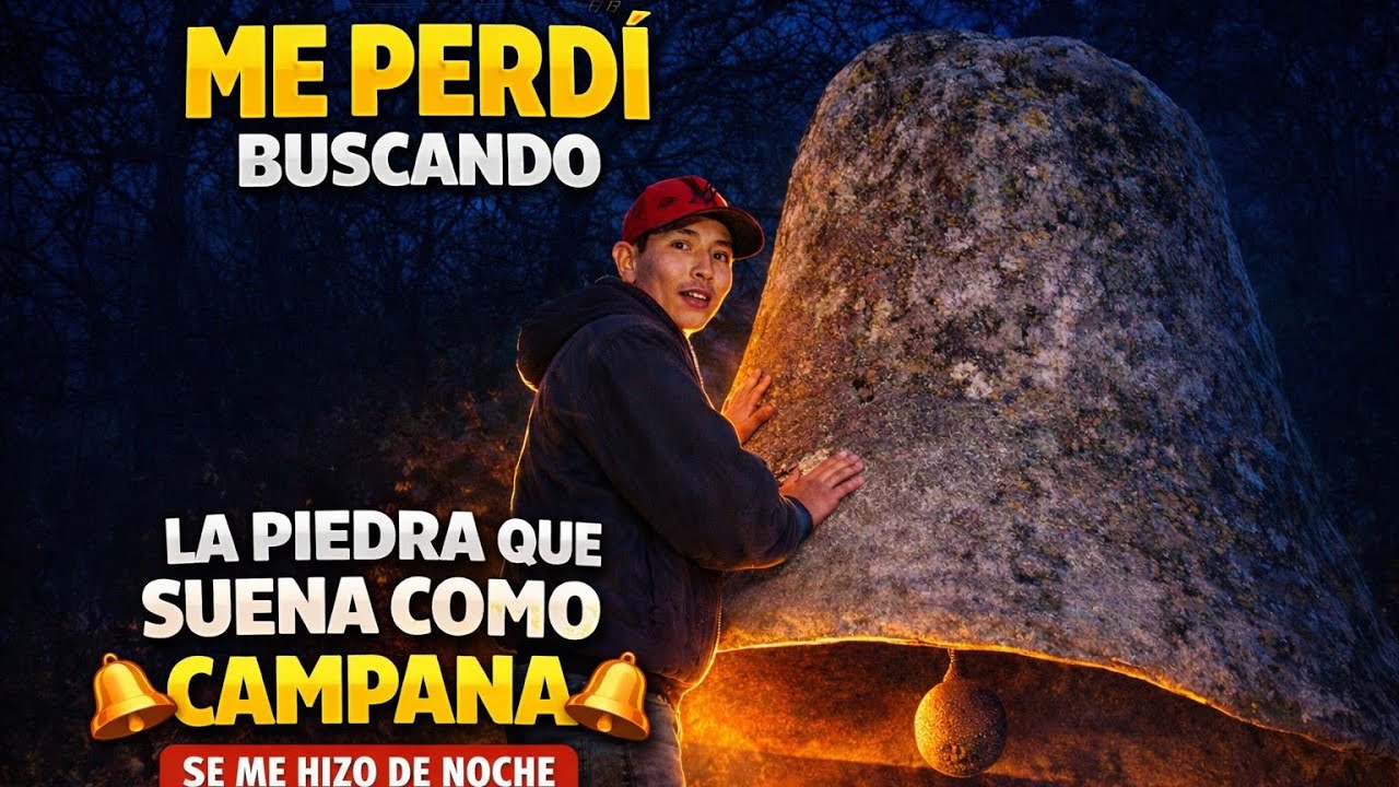 Encontré la PIEDRA que suena como CAMPANA | Me perdí y se me hizo de noche❗😳