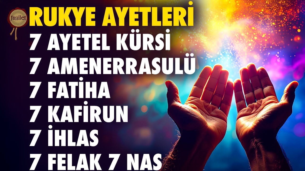 7 Fatiha 7 Ayetel Kürsi 7 Amenerrasulü 7 Kafirun 7 İhlas 7 Felak 7 Nas Rukye | Shamil Gadzhiev