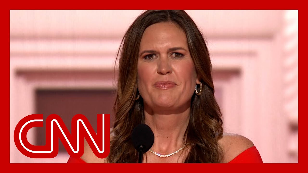 What Gov. Sarah Huckabee Sanders says Trump told her when she faced criticism