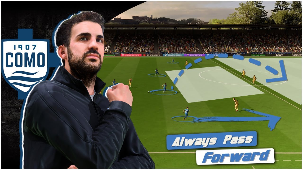 Cesc Fàbregas's Como 1907 Tactics 4-2-2-2 Explained | EA FC 24