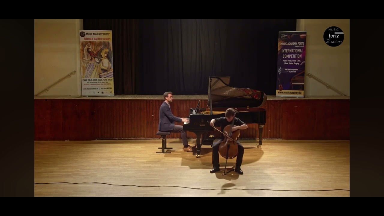 Polonaise de Concert Op . 14 (Popper) - Winners Concert Hendrik De Ryck