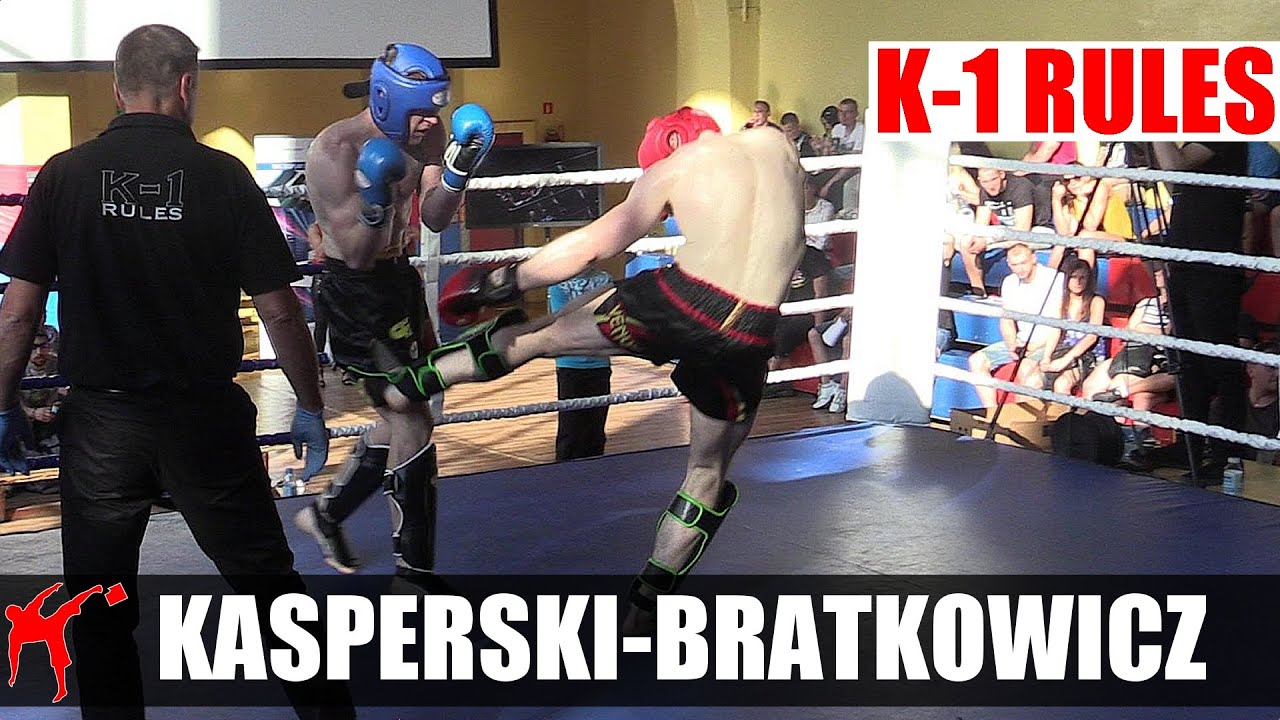 Finał MP K-1 (-86kg): Dawid Kasperski vs Maksymilian Bratkowicz