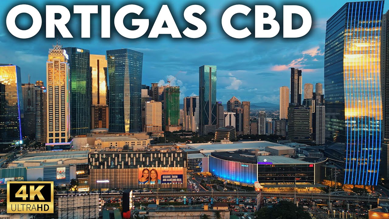 Walk In Ortigas CBD at Night [4K] | Pasig, Mandaluyong 2025 🇵🇭 Philippines Night Walking Tour