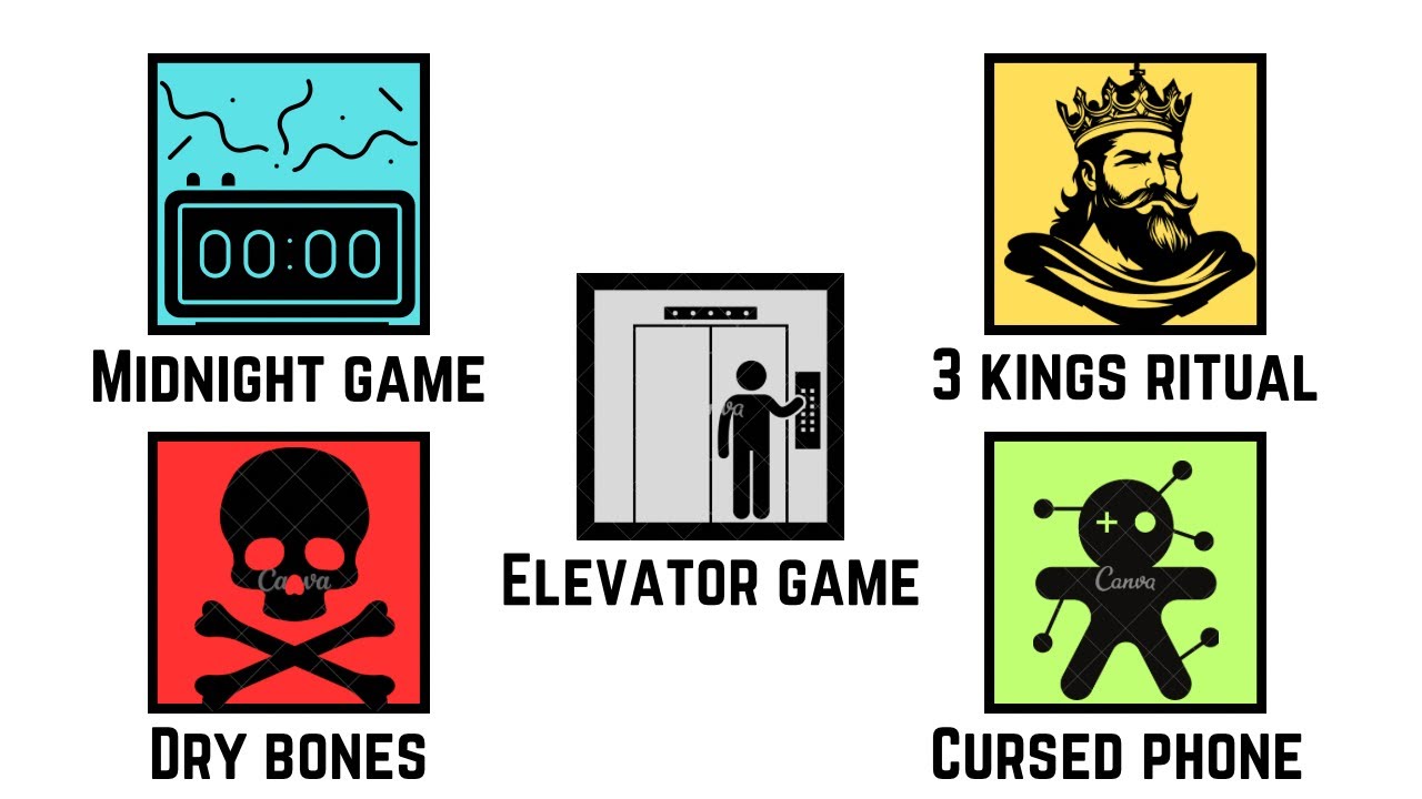 5 CURSED RITUAL GAMES in 10 Minutes