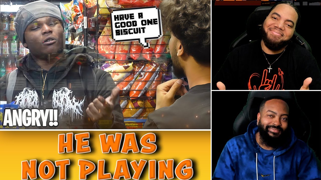 INTHECLUTCH REACTS TO CALLING CUSTOMER IN THE HOOD FLIRTY NAMES