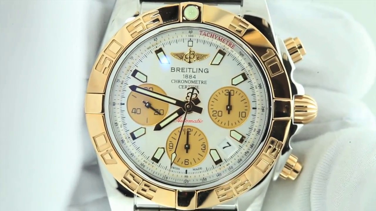 Breitling Chronomat 41 CB014012/G713-378C Steel & Gold Automatic Men's Wristwatch | Chronostore