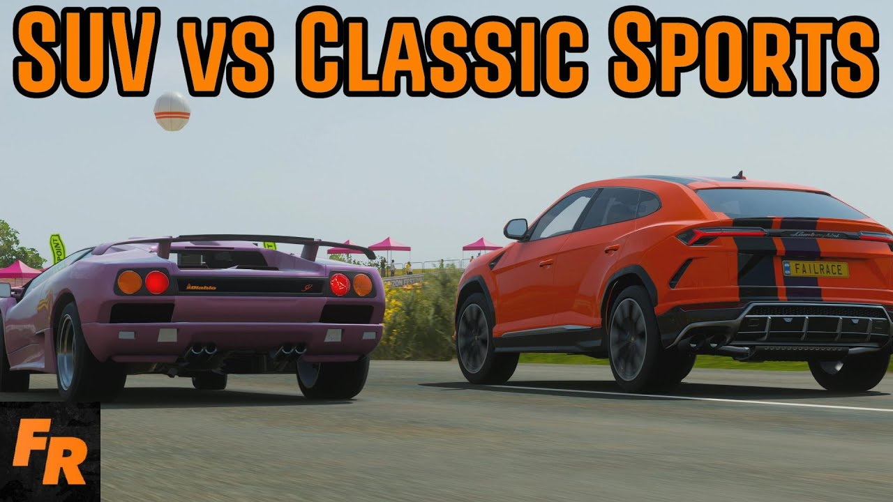 SUV Vs Classic Sports Cars - Forza Horizon 4