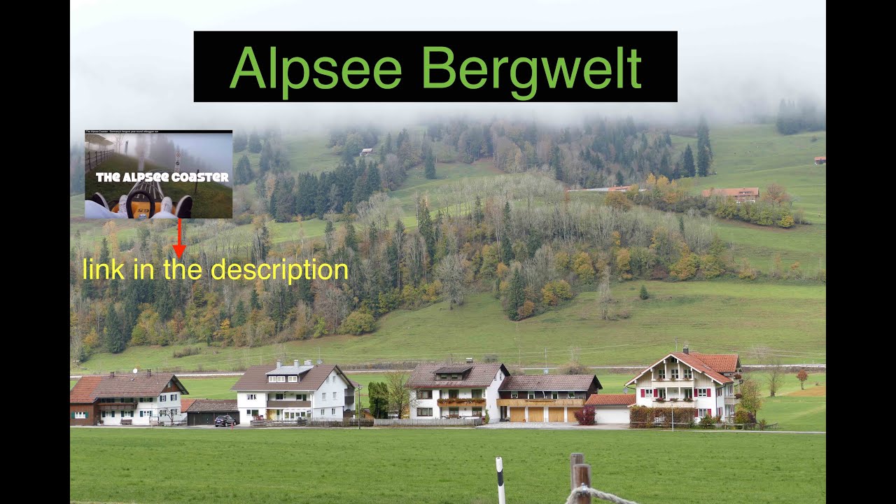 Beautiful Autumn experience in Alpsee Bergwelt - Germany 🇩🇪.