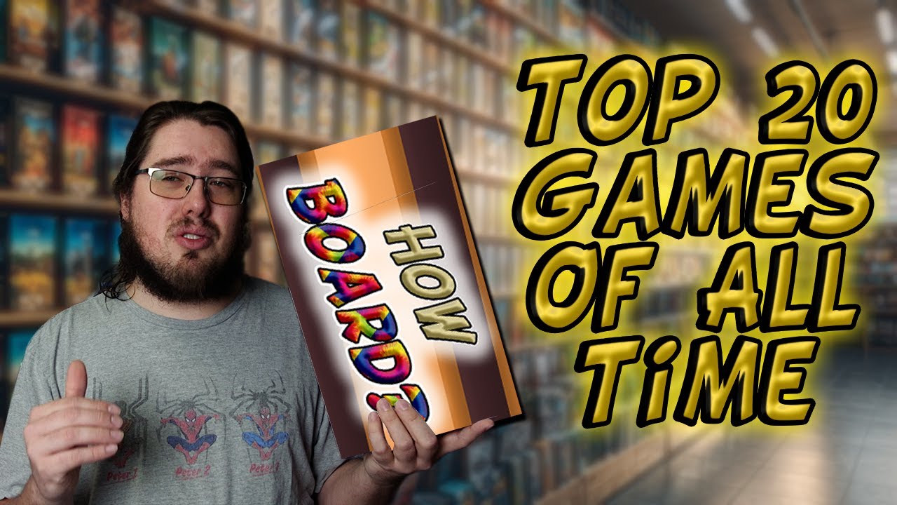 My Top 20 Board Games of All Time (Dec 2025)
